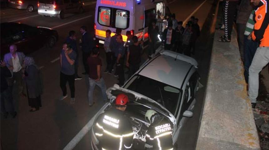 3 ara&ccedil; birbirine girdi: Yaralılar var!