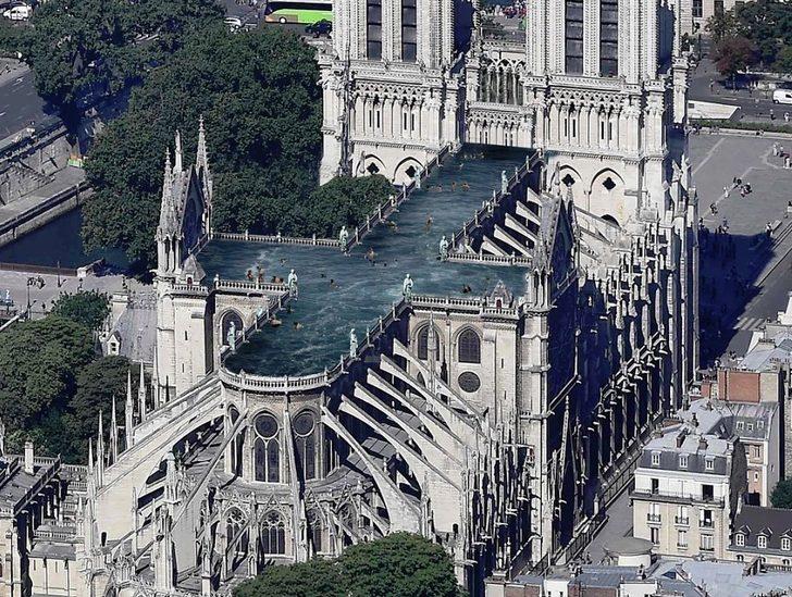 Notre Dame'ın yeni hali nasıl olacak? İşte en absürd restorasyon önerileri G1