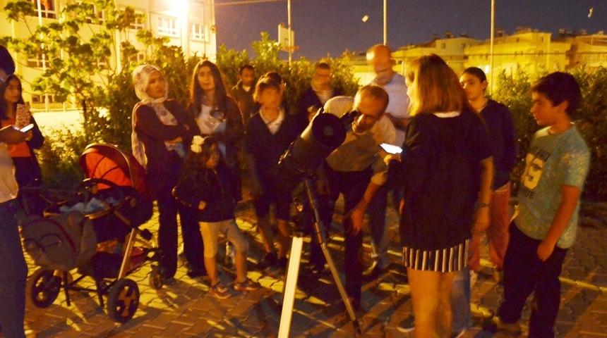 Didim&rsquo;de &ouml;ğrenciler ayı yakından g&ouml;zlemledi