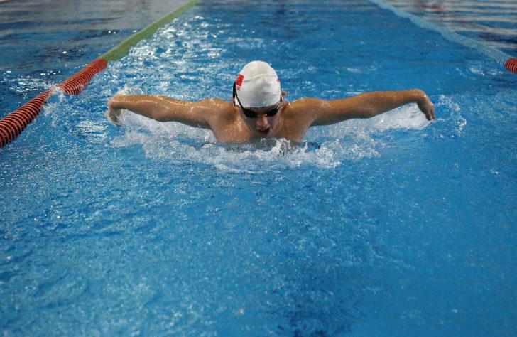 Down sendromlu yüzücü, 3 yılda 26 kez Türkiye şampiyonu oldu