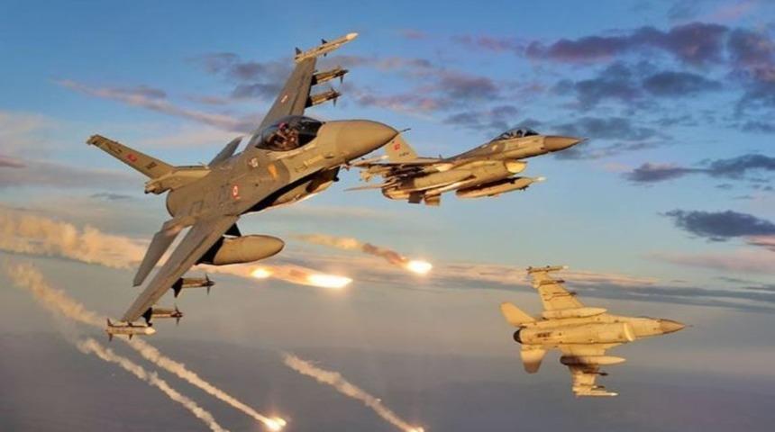 Irak'ın kuzeyindeki terör hedeflerine hava harekatı