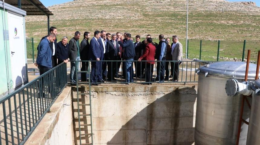 Beyazgül katı atık tesislerinde incelemelerde bulundu