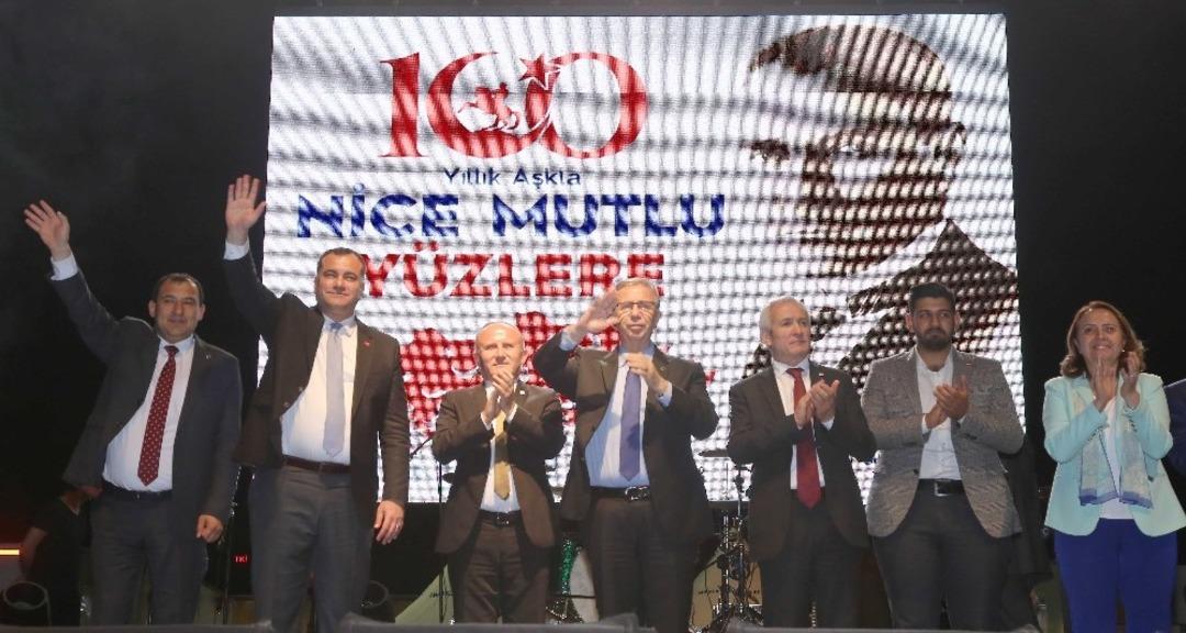 &Ccedil;ankaya&rsquo;da 100. yıl coşkusu