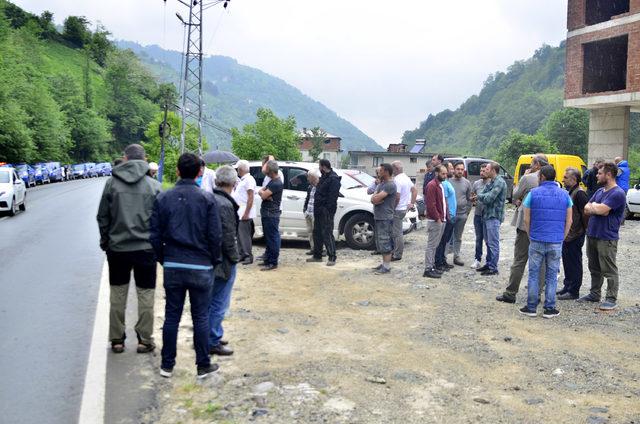 Fırtına Vadisi'nde kaçak yapıların yıkımı öncesi gerginlik (2)