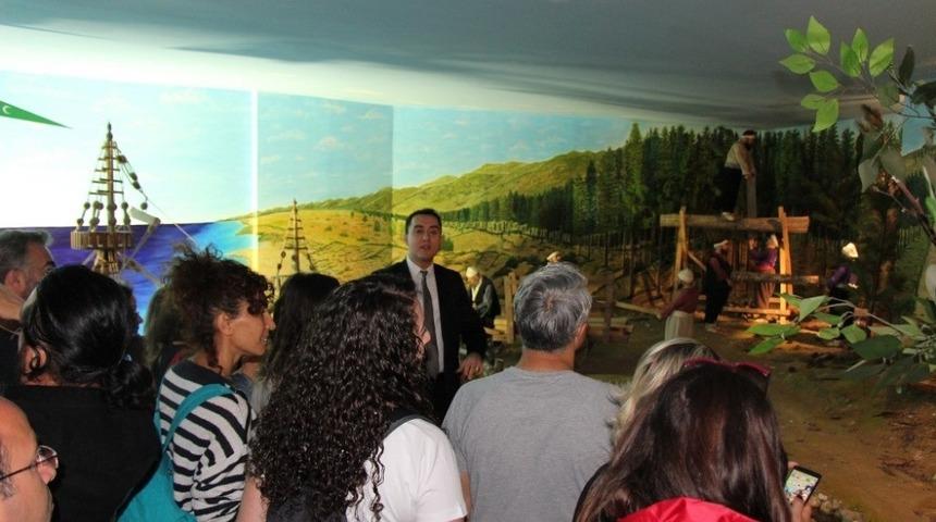 Okulum projesi için İnegöl’e geldiler