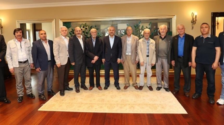 Başkan Büyükgöz şehit yakınlarını ağırladı