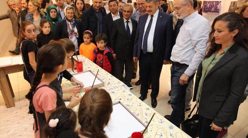 Sergi, dinleti ve at&ouml;lye &ccedil;alışması beğenildi