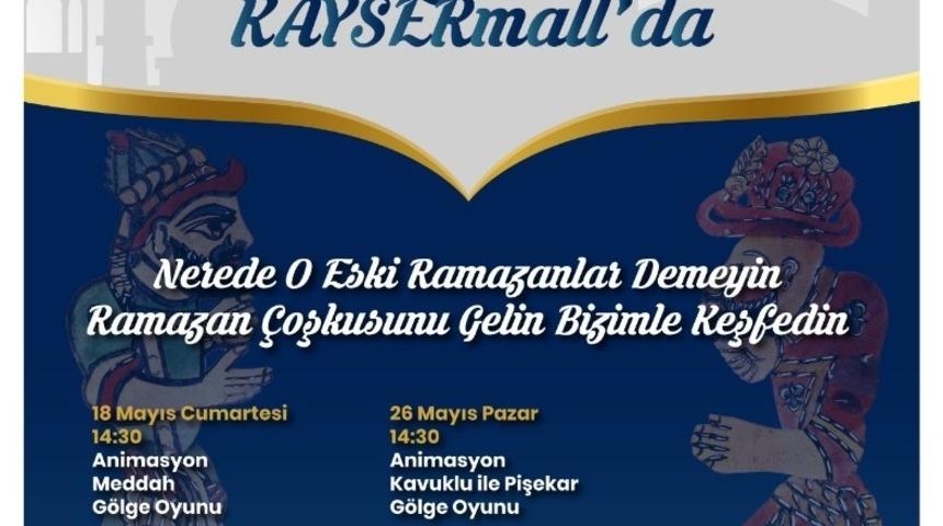 Ramazan ayına &ouml;zel etkinlikler
