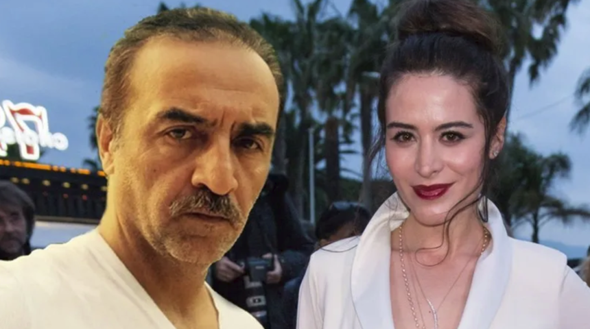 Belçim Bilgin'den eski eşi Yılmaz Erdoğan'a öpücük