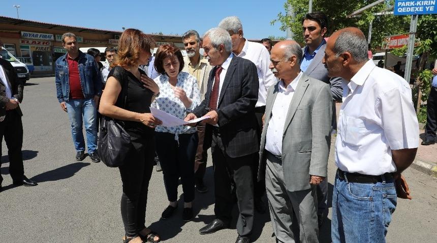 Mızraklı Doğu İlçe Otogarı’nda incelemelerde bulundu