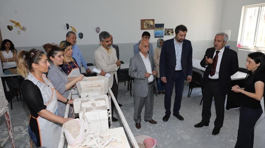 Mızraklı’dan MEKSA Vakfı’na ziyaret