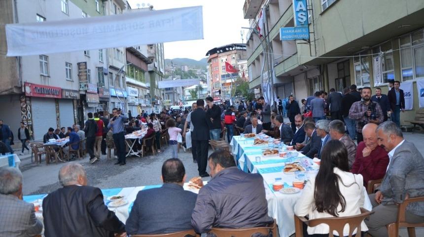 Vedas ve Vepsaş Hakkari&rsquo;de iftar verdi