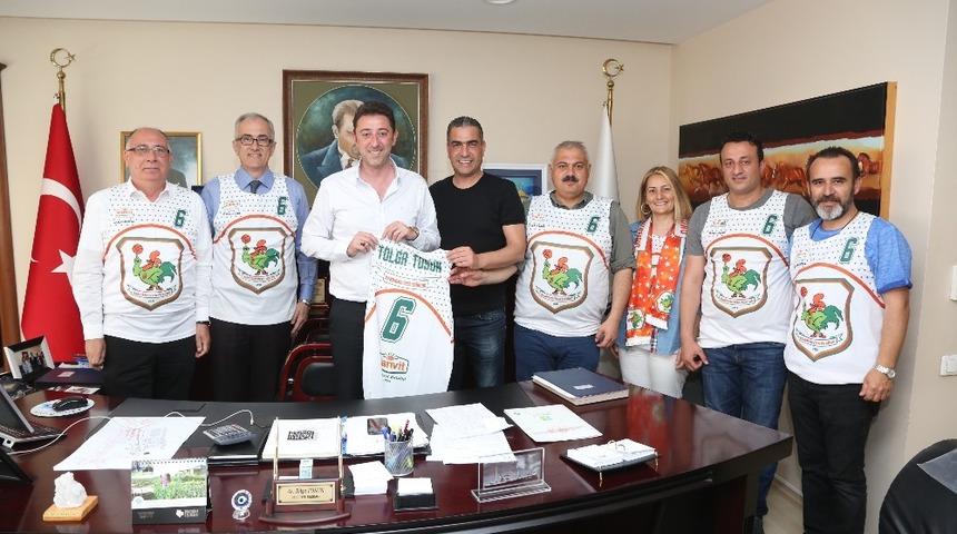 Vefa Trib&uuml;n&uuml;&rsquo;nden Başkan&rsquo;a ziyaret