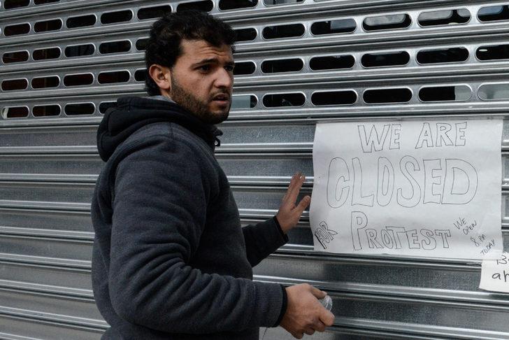 Trump'ın yasağına protesto: Binlerce Müslüman Brooklyn'de namaz kıldı G2