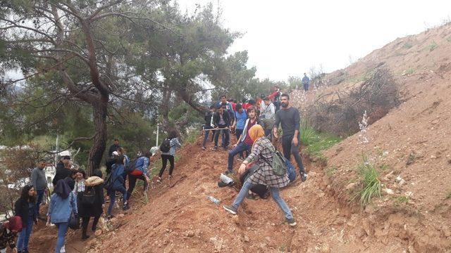 Kumluca MYO öğrencileri geleceğe fidan dikti