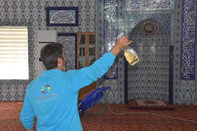 Kocasinan’da Camiler Ramazan Ayında da Gül Kokuyor