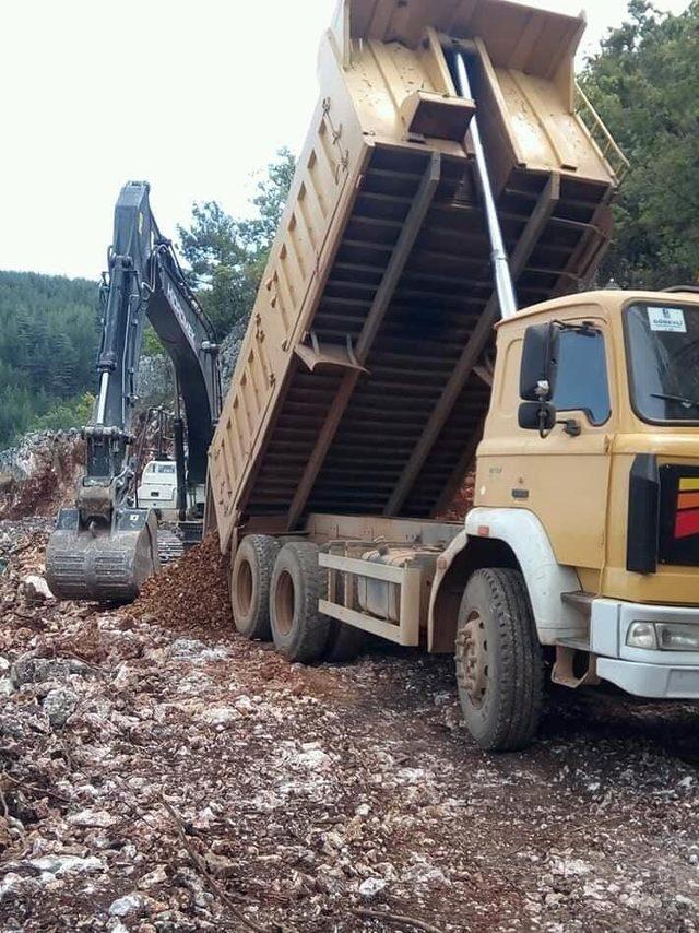 ASAT, Kaş Katran Dağı’nda içme suyu çalışması yapıyor