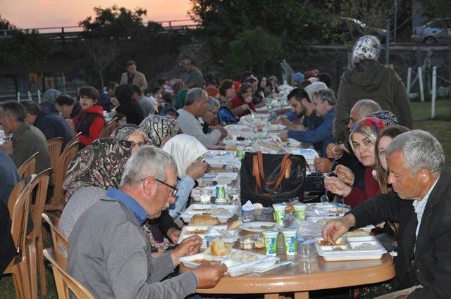 Gümüşçay’da 3 bin kişilik iftar