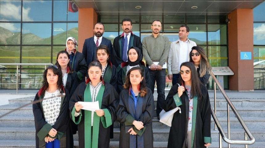 Bitlis Barosundan &ouml;ld&uuml;r&uuml;len kadın avukat i&ccedil;in a&ccedil;ıklama