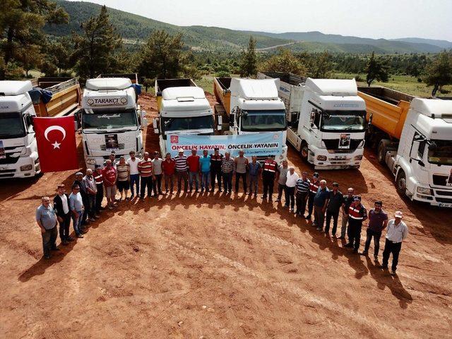 Muğla’da kamyon ve çekici şoförlerine trafik eğitimi