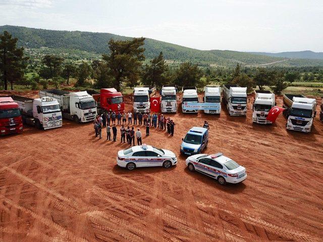 Muğla’da kamyon ve çekici şoförlerine trafik eğitimi