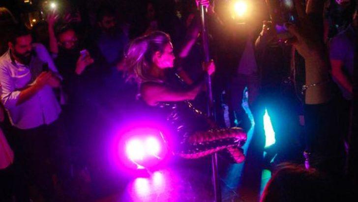 53'lük Yonca'dan nefes kesen direk dansı G5