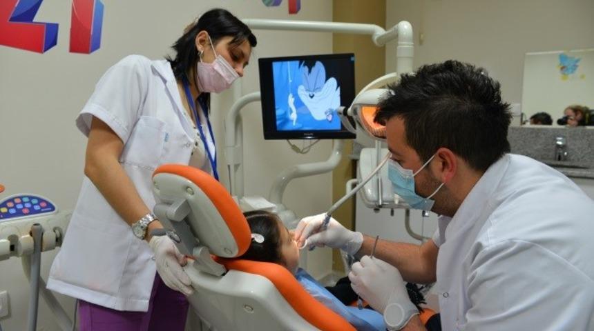 Tepebaşı’nda çocuklar sağlık ile gülümsüyor