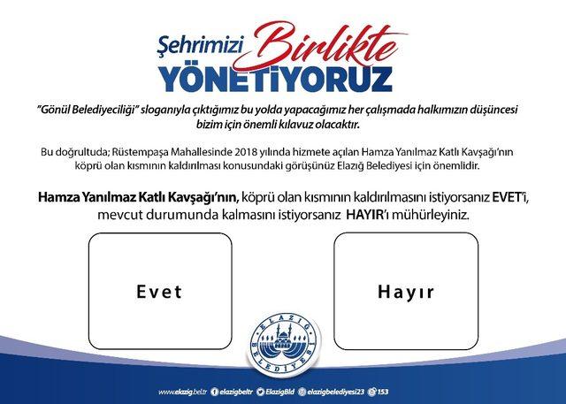 Katlı kavşağın yıkımı 