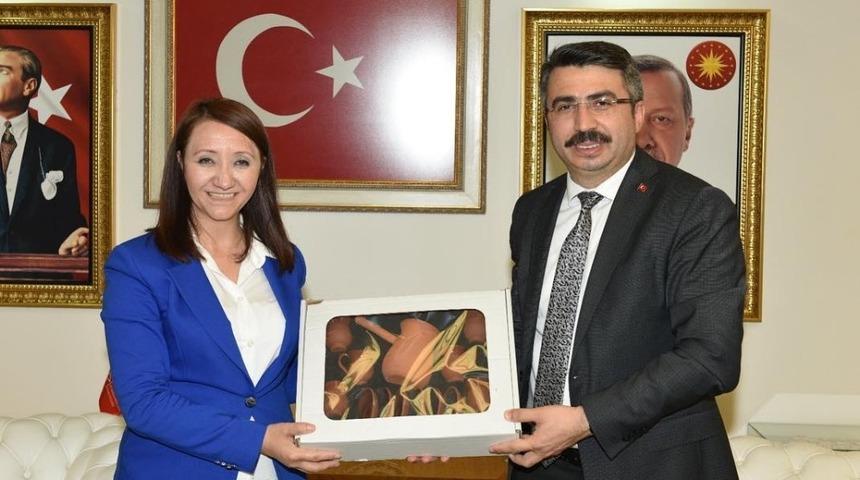 Başkan Tekin&rsquo;den Yıldırım Belediyesi&rsquo;ne ziyaret