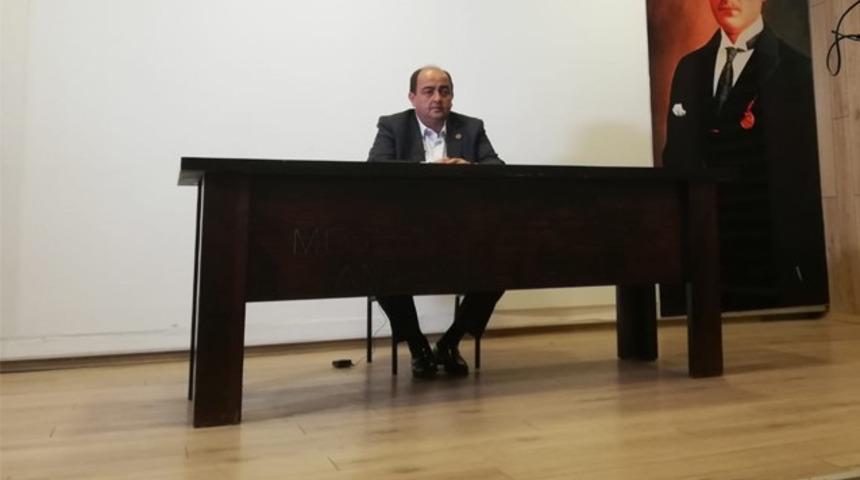 Mezun olduğu okulda öğrencilere hayat dersi verdi