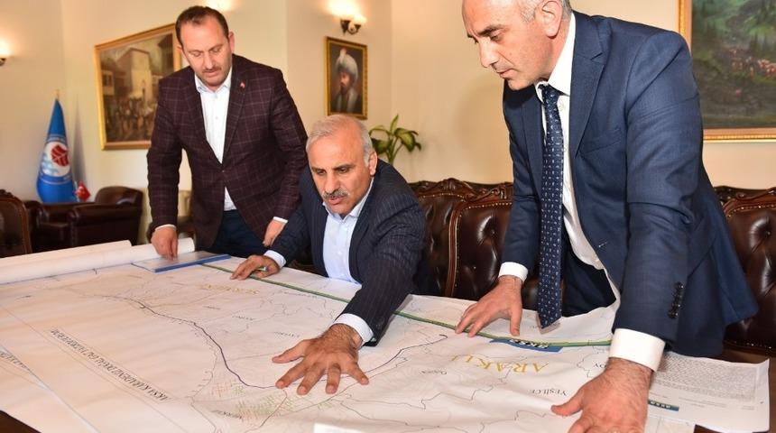 Başkan Zorluoğlu, doğal gaz altyapı çalışmaları hakkında bilgi aldı