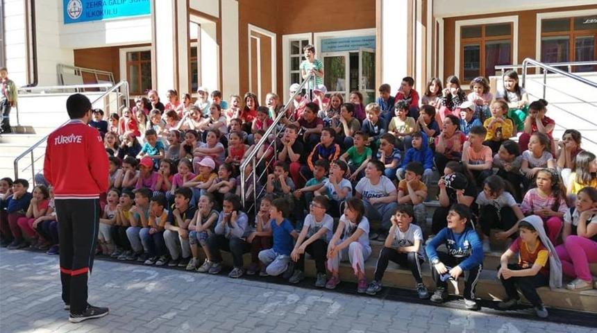 Karaman&rsquo;da &ccedil;ocuklar atletizme kazandırılıyor