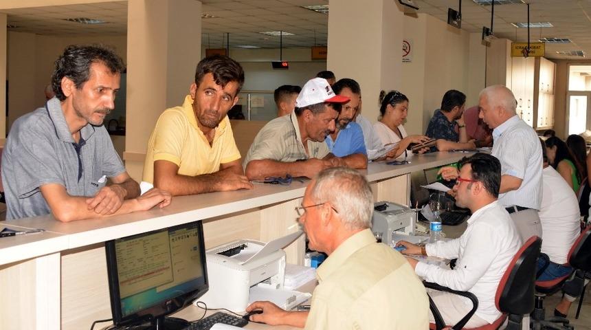 Akdeniz Belediyesi vezneleri hafta sonunda da a&ccedil;ık olacak