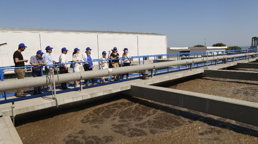 Polonyalı belediyeciler, Karaduvar Atıksu Arıtma Tesisini gezdi