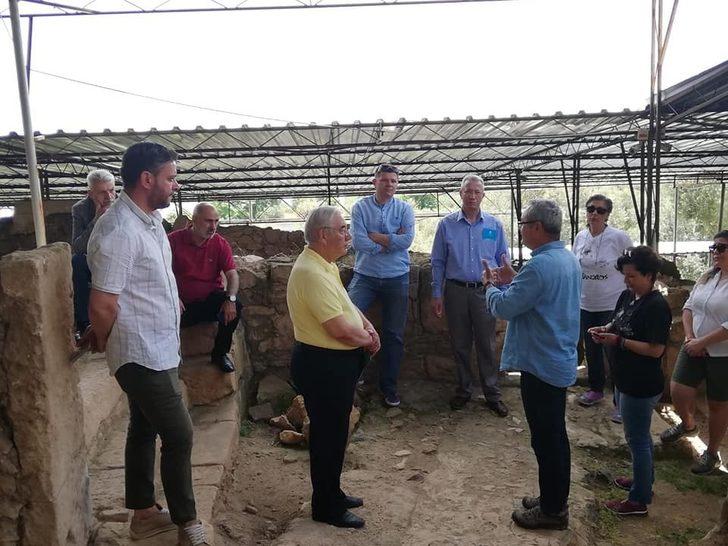 Meclis üyeleri Antandros’ta incelemelerde bulundular G3