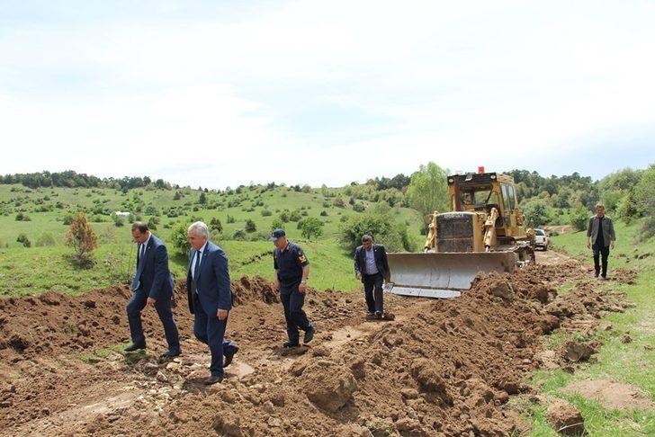 Dumlupınar’da yangın yolu yapım ve onarım çalışmaları G1