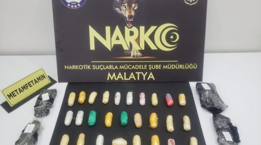 Malatya’da uyuşturucu sevkıyatından 1 tutuklama