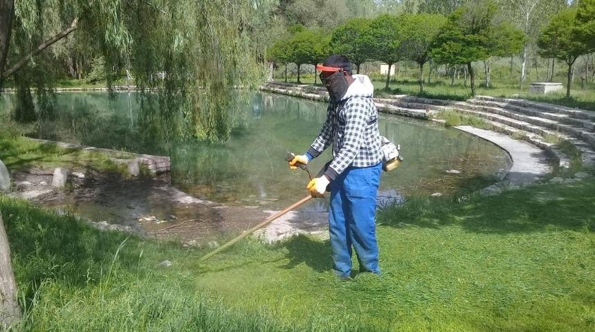 Beyşehir&rsquo;in mesire alanları yaza hazırlanıyor