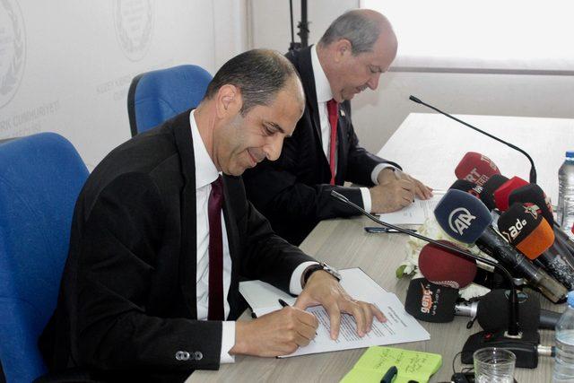 KKTC’de yeni hükümet kuruldu, protokolde Türkiye ile işbirliği vurgusu yer aldı