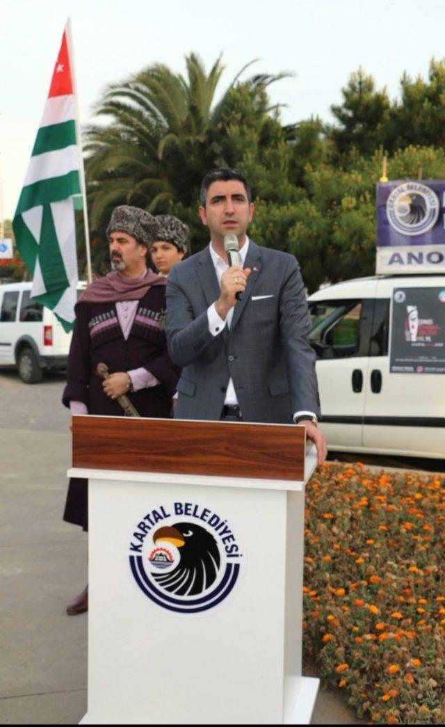 Çerkes Sürgününde hayatını kaybedenler, Kartal’da anıldı