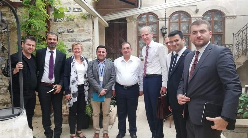 Başkan Bulut Danimarka heyeti ile bir araya geldi