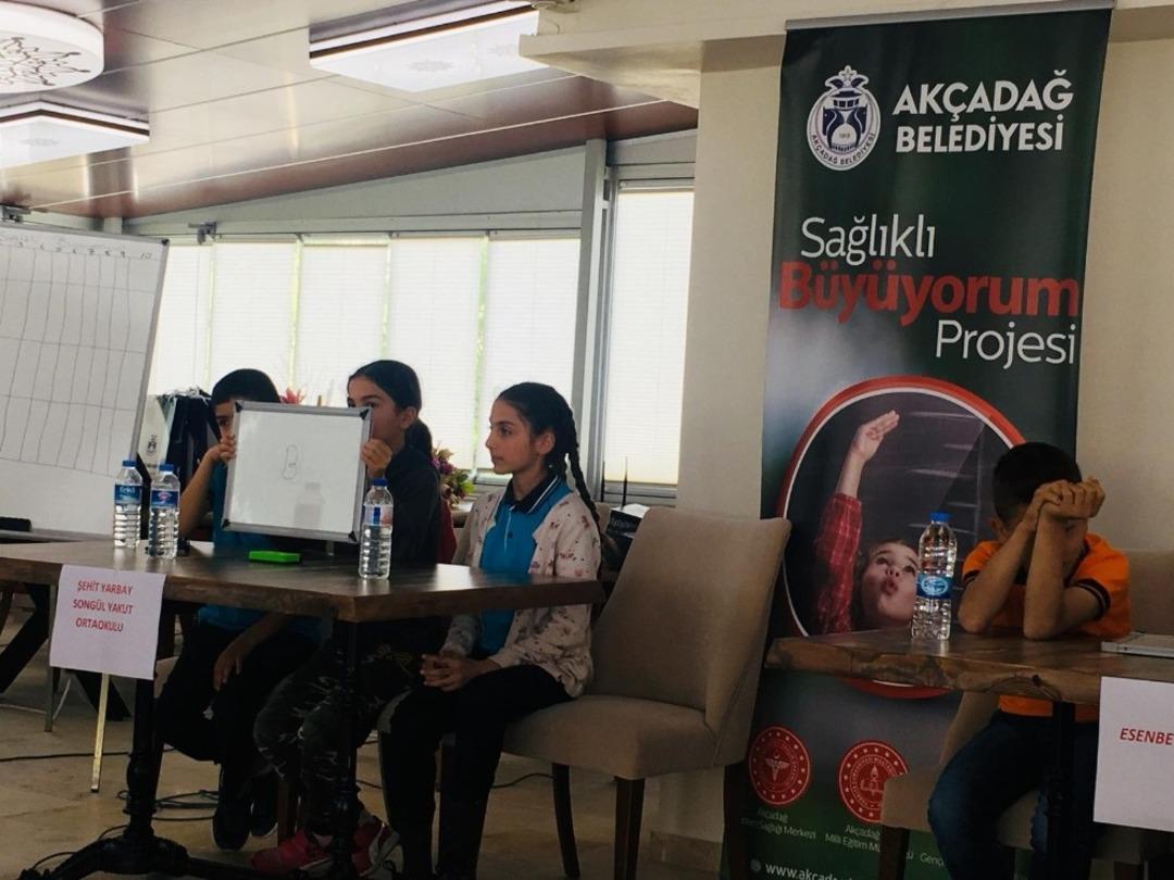 Ak&ccedil;adağ&rsquo;da &lsquo;Sağlıklı B&uuml;y&uuml;yorum&rsquo; Projesinin yarışmaları başladı
