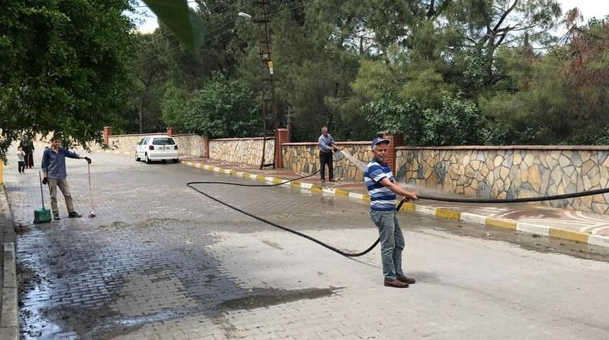 Vezirhan’da temizlik çalışmaları