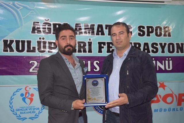Ağrı Amatör Spor Kulüpleri Federasyonu 12. yıl dönümünü kutladı