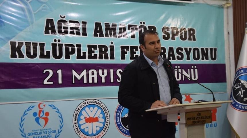 Ağrı Amat&ouml;r Spor Kul&uuml;pleri Federasyonu 12. yıl d&ouml;n&uuml;m&uuml;n&uuml; kutladı