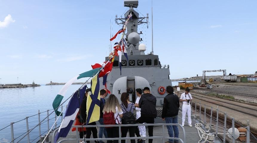 TCG Mızrak h&uuml;cumbotu Zonguldak&rsquo;ta