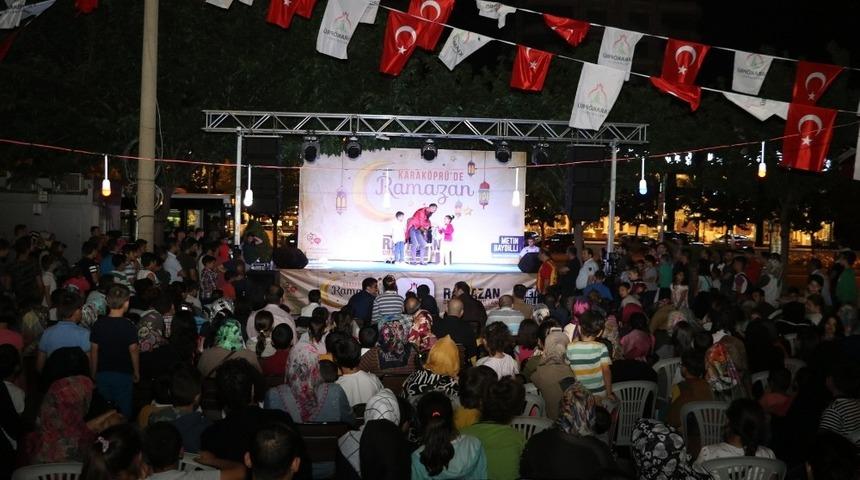 Karaköprü’de vatandaşlar etkinlikte doyasıya eğlendi