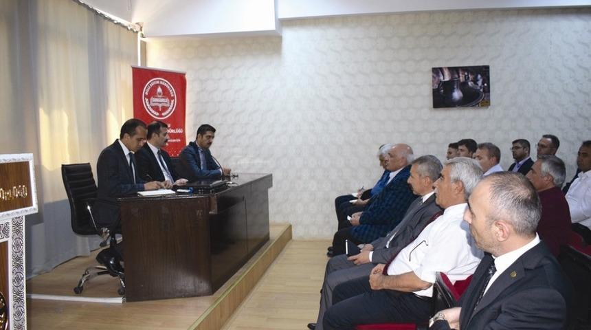 Sungurlu&rsquo;da eğitim ve okul g&uuml;venliği toplantısı
