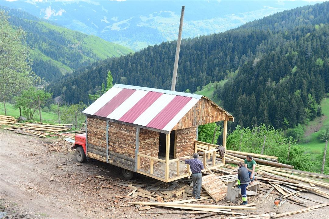  Karadenizli kardeşler 'y&uuml;r&uuml;yen serender' yaptı