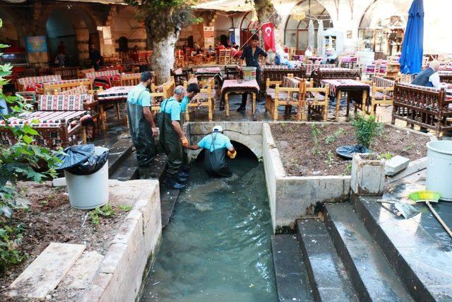 ŞUSKİ’nin tarihi alanlardaki bakım ve onarım çalışmaları